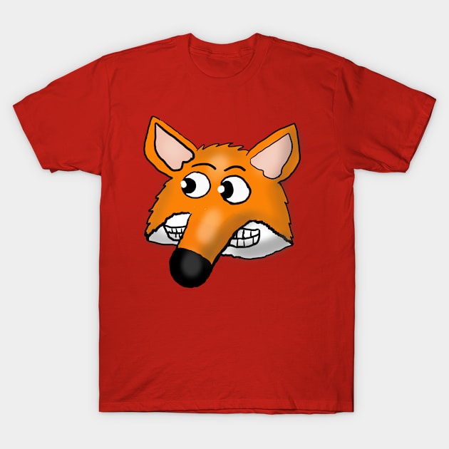 Funny Fox T-Shirt by Eric03091978